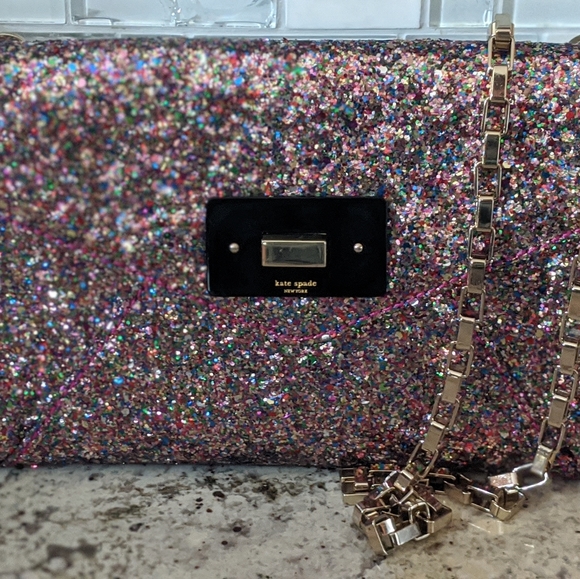 Kate Spade Glitter Chain Strap bag - Picture 7 of 8